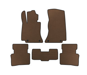 Килимки EVA (SD, Коричневий) для Mercedes C-class W206 2022- рр