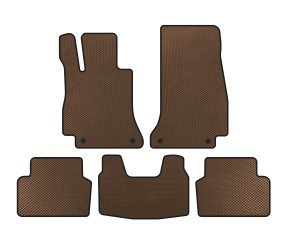 Килимки EVA (SD, Коричневий) для Mercedes E-сlass W213 2016-2023 рр