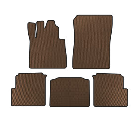 Килимки EVA (2012-2015, 5-ти дверний, Коричневий) для Mercedes G сlass W463 рр