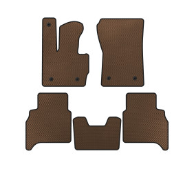 Килимки EVA (АКПП, Коричневий) для Mercedes G сlass W463 2018-2024 рр