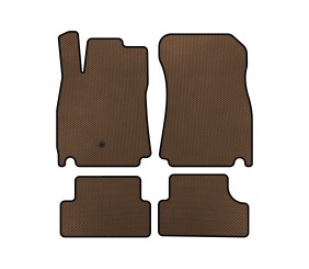 Килимки EVA (Купе, Коричневий) для Mitsubishi Eclipse Cross 2017- рр