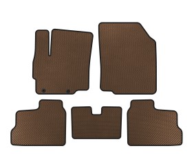 Килимки EVA (для Mirage, HB, Коричневий) для Mitsubishi Space Star/Mirage 2012- рр