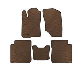 Килимки EVA (Коричневий) для Mitsubishi Outlander 2001-2006 рр