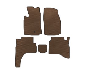 Килимки EVA (Коричневий) для Mitsubishi Pajero Sport 1996-2007 рр
