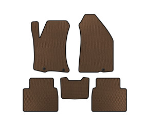 Килимки EVA (SD, Коричневий) для Nissan Altima 2012-2018 рр