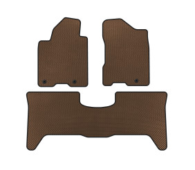 Килимки EVA (2 ряди, 2003-2008, Коричневий) для Nissan Armada рр