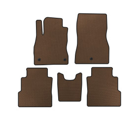 Килимки EVA (Коричневий) для Nissan Kicks 2016- рр