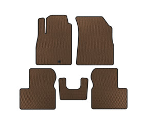Килимки EVA (Коричневий) для Nissan Micra K13 2011-2016 рр