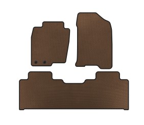 Килимки EVA (Коричневий) для Nissan Navara/NP300 2016- рр