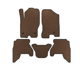 Килимки EVA (2 ряди, Коричневий) для Nissan Pathfinder R51 2005-2014 рр