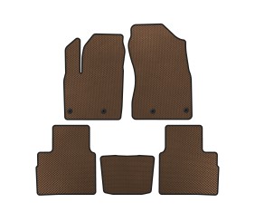 Килимки EVA (5-ти місний, Коричневий) для Nissan X-trail T33/Rogue 2022- рр