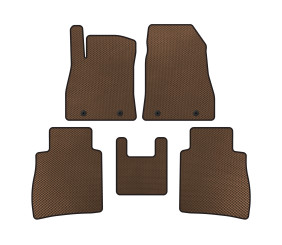 Килимки EVA (SD, Коричневий) для Nissan Sentra 2012-2019 рр