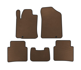 Килимки EVA (SD, Коричневий) для Nissan Teana 2008-2013 рр