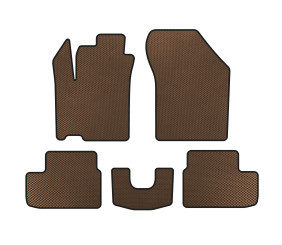 Килимки EVA (HB, Коричневий) для Opel Agila 2007-2015 рр
