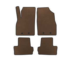 Килимки EVA (LB, Гібрид, Коричневий) для Opel Ampera 2011-2016 рр