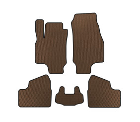 Килимки EVA (SD, Коричневий) для Opel Astra G classic 1998-2012 рр