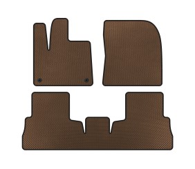 Килимки EVA (Коричневий) для Opel Combo 2019- рр
