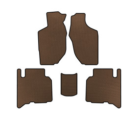 Килимки EVA (5-ти дверний, Коричневий) для Opel Frontera 1998-2003 рр