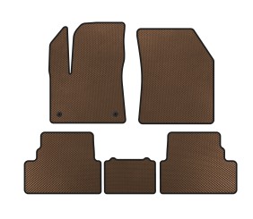 Килимки EVA (2017-2021, Коричневий) для Opel Grandland X 2017- рр