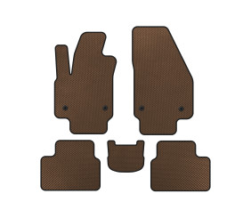 Килимки EVA (Коричневий) для Opel Meriva 2010-2017 рр