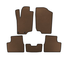 Килимки EVA (HB, 5-ти дверний, Коричневий) для Peugeot 207 2006-2014 рр