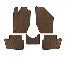 Килимки EVA (Коричневий) для Peugeot 408 2010-2018 рр
