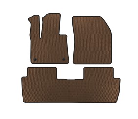 Килимки EVA (2016-2020, Коричневий) для Peugeot -2023 рр