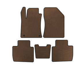 Килимки EVA (LB, Коричневий) для Peugeot 508 2018- рр