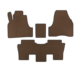 Килимки EVA (Коричневий) для Peugeot 807 2002-2014 рр