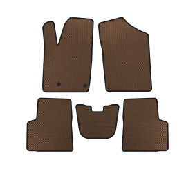 Килимки EVA (Коричневий) для Peugeot Partner 1996-2008 рр
