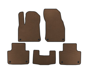 Килимки EVA (Коричневий) для Porsche Cayenne 2018- рр