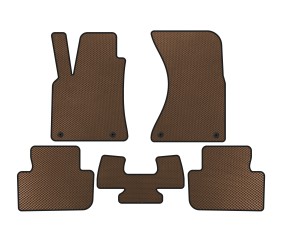 Килимки EVA (2014-2018, Коричневий) для Porsche Macan рр