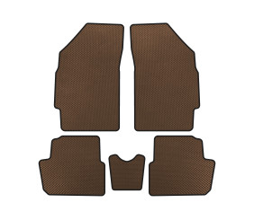 Килимки EVA (HB, Коричневий) для RAVON R2 2016-2020 рр