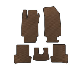 Килимки EVA (Коричневий) для Renault Clio III 2005-2012 рр