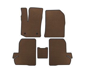 Килимки EVA (Коричневий) для Renault Dokker 2013-2022 рр
