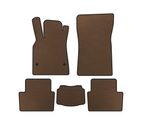Килимки EVA (SD, Коричневий) для Renault Fluence 2009-2016 рр