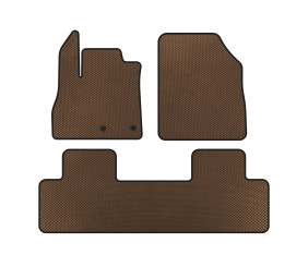 Килимки EVA (5-ти місний, Коричневий) для Renault Scenic/Grand 2016-2025 рр