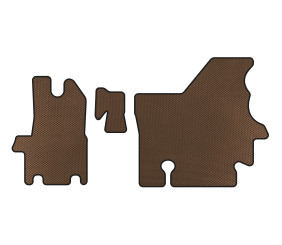 Килимки EVA (1998-2003, Коричневий) для Renault Master рр
