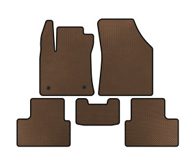 Килимки EVA (SD, Коричневий) для Renault Megane IV 2016-2025 рр