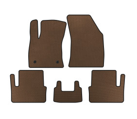 Килимки EVA (HB, Коричневий) для Renault Megane IV 2016-2025 рр