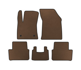 Килимки EVA (2016-2020, SW, Коричневий) для Renault Megane IV рр