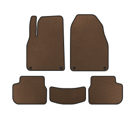 Килимки EVA (Коричневий) для Saab 9-3 2002-2014 рр