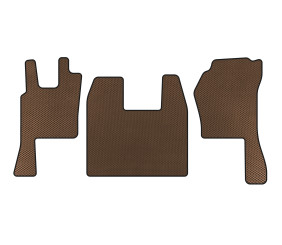 Килимки EVA (Коричневий) для Scania P серія 2004-2017 рр