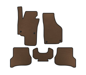 Килимки EVA (Коричневий) для Seat Altea 2004-2015 рр