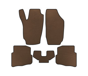 Килимки EVA (Коричневий) для Seat Ibiza 2002-2009 рр