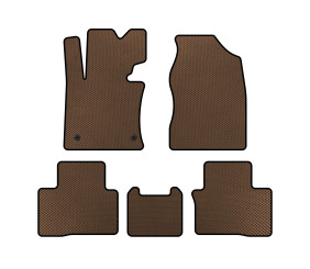 Килимки EVA (Коричневий) для SsangYong Tivoli 2015- рр