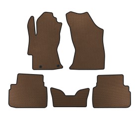 Килимки EVA (Коричневий) для Subaru XV 2017-2023 рр