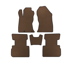 Килимки EVA (Коричневий) для Subaru Forester 2018-2024 рр