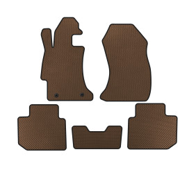 Килимки EVA (SD, Коричневий) для Subaru Impreza 2011-2016 рр