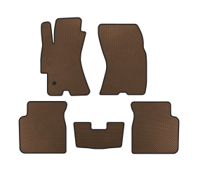 Килимки EVA (Коричневий) для Subaru Outback 2005-2009 рр